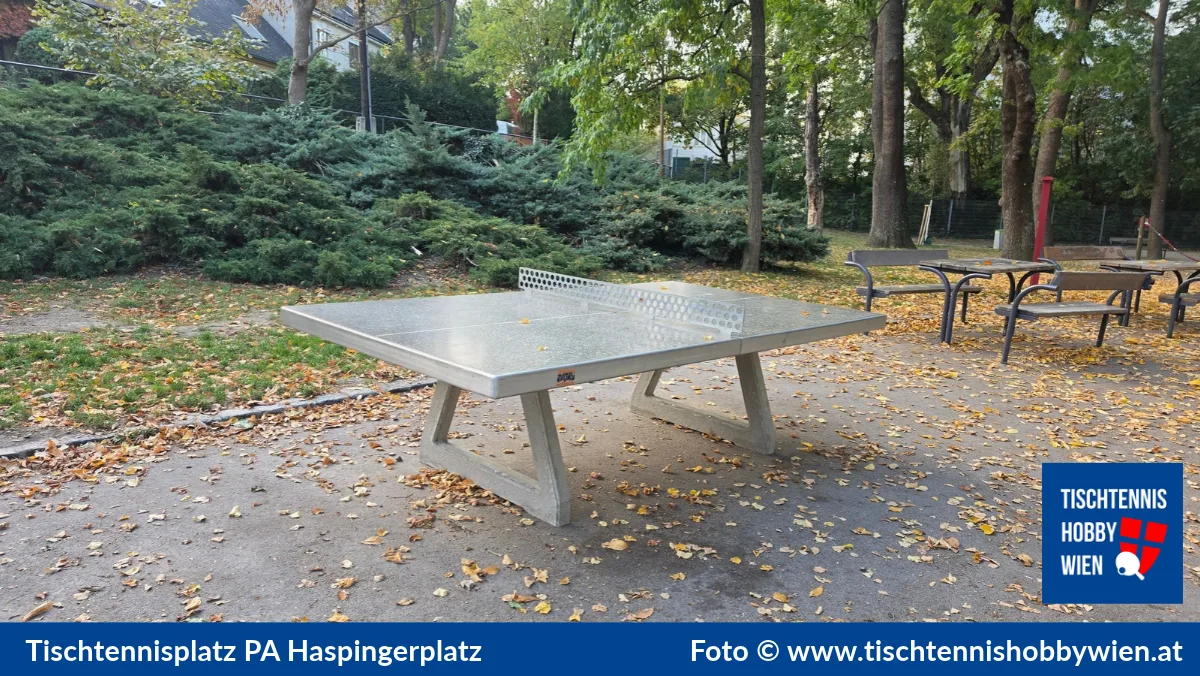 Tischtennistisch PA Haspingerplatz, 21. Bezirk, Floridsdorf