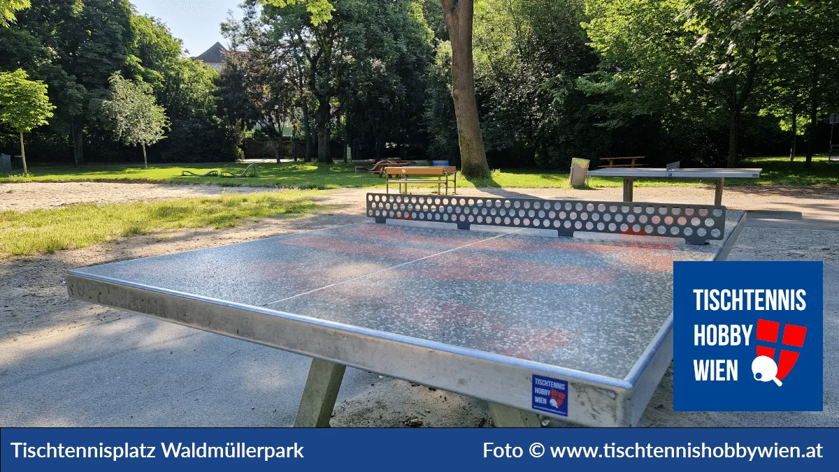 Tischtennistisch Waldmüllerpark, 10. Bezirk, Favoriten