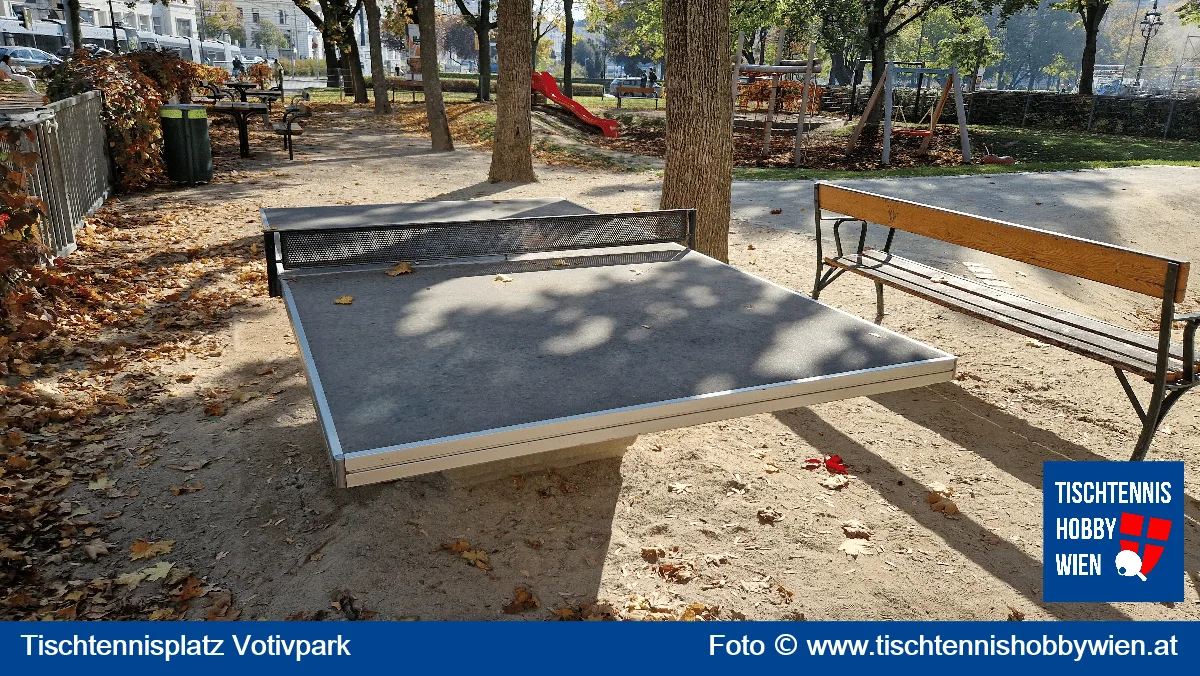Tischtennistisch Votivpark, 9. Bezirk, Alsergrund