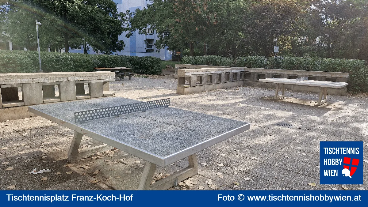 Tischtennistisch Franz-Koch-Hof, 21. Bezirk, Floridsdorf