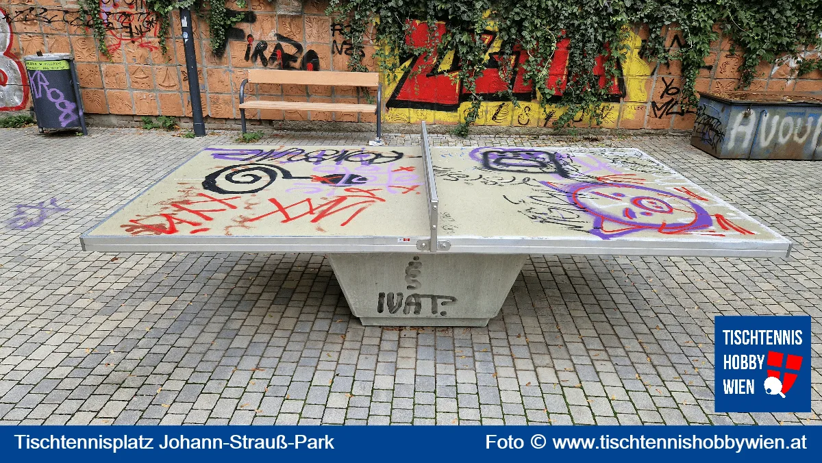 Tischtennistisch Josef-Strauß-Park, 7. Bezirk, Neubau