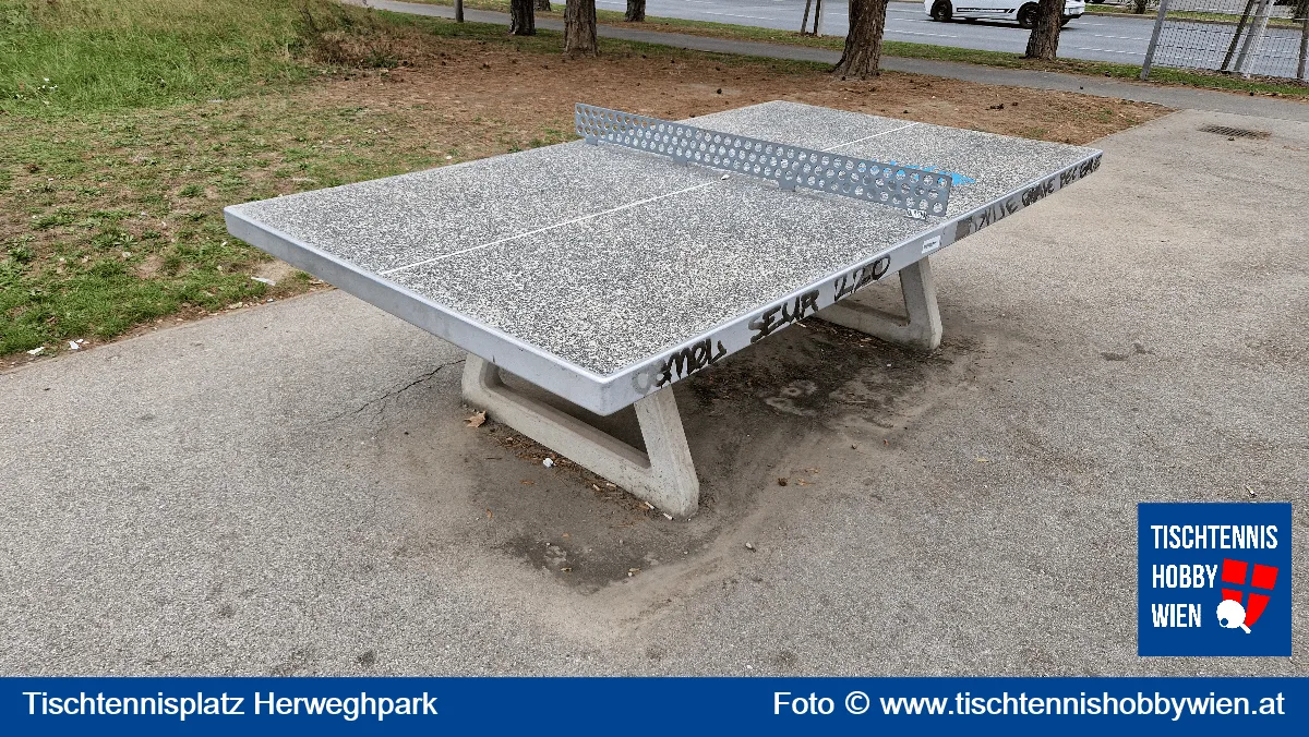 Tischtennistisch Herweghpark, 5. Bezirk, Margareten