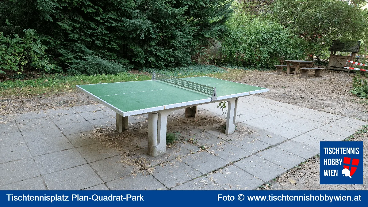 Tischtennistisch Planquadrat Park, 4. Bezirk, Wieden