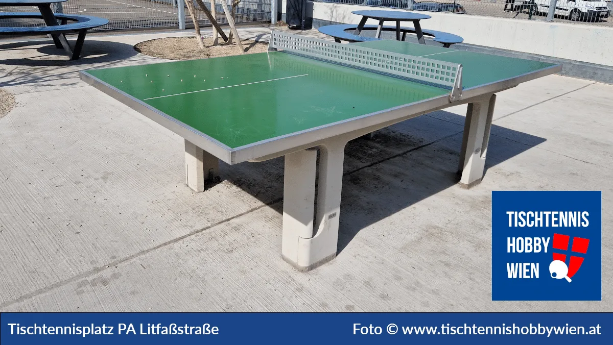 Tischtennistisch Parkanlage Litfaßstraße, 3. Bezirk, Landstraße