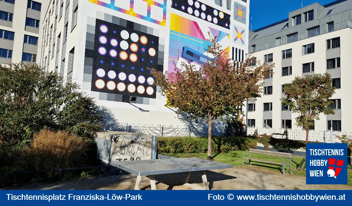 Tischtennistisch Franziska-Löw-Park, 2. Bezirk, Leopoldstadt