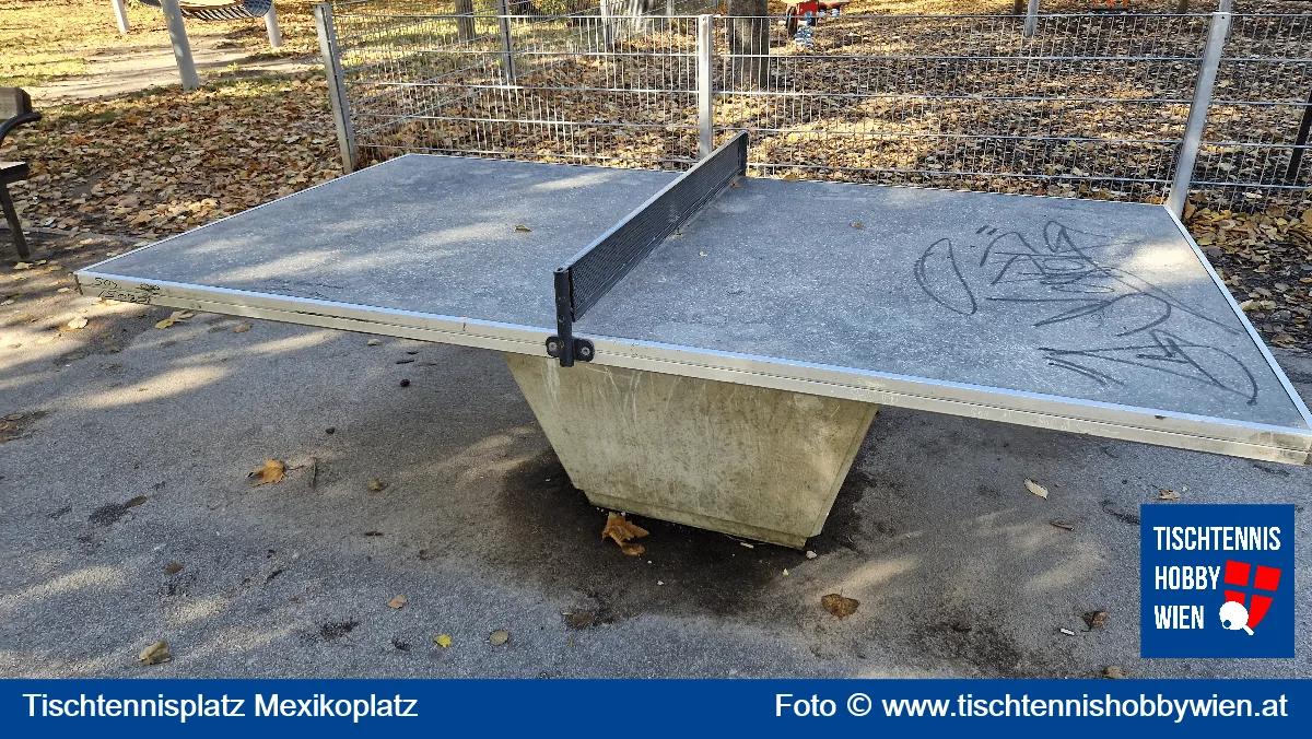 Tischtennistisch Mexikoplatz, 2. Bezirk, Leopoldstadt