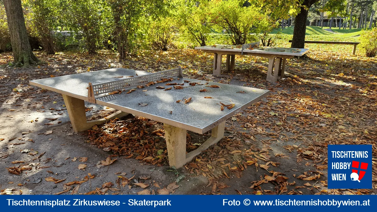 Tischtennistisch Prater - Zirkuswiese - Skaterpark, 2. Bezirk, Leopoldstadt