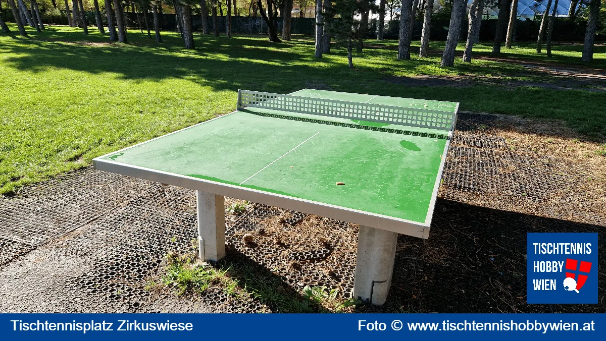 Tischtennistisch Prater - Zirkuswiese, 2. Bezirk, Leopoldstadt