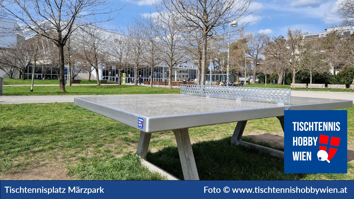 Tischtennistisch Märzpark, 15. Bezirk, Rudolfsheim-Fünfhaus