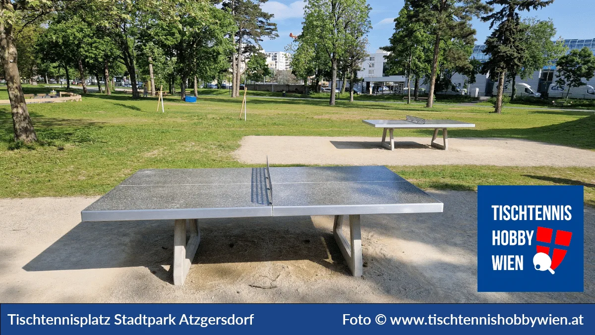 Tischtennistisch Stadtpark Atzgersdorf, 23. Bezirk, Liesing