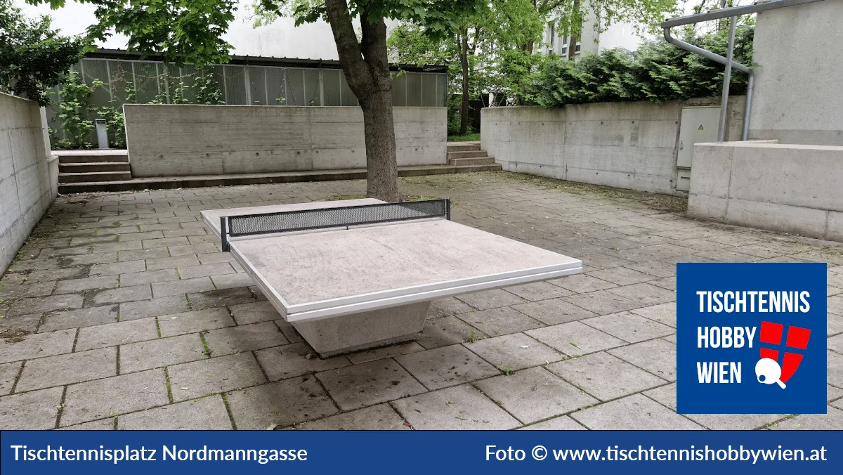 Tischtennistisch Nordmanngasse, 21. Bezirk, Floridsdorf