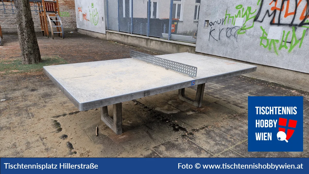 Tischtennistisch Hillerstraße, 2. Bezirk, Leopoldstadt