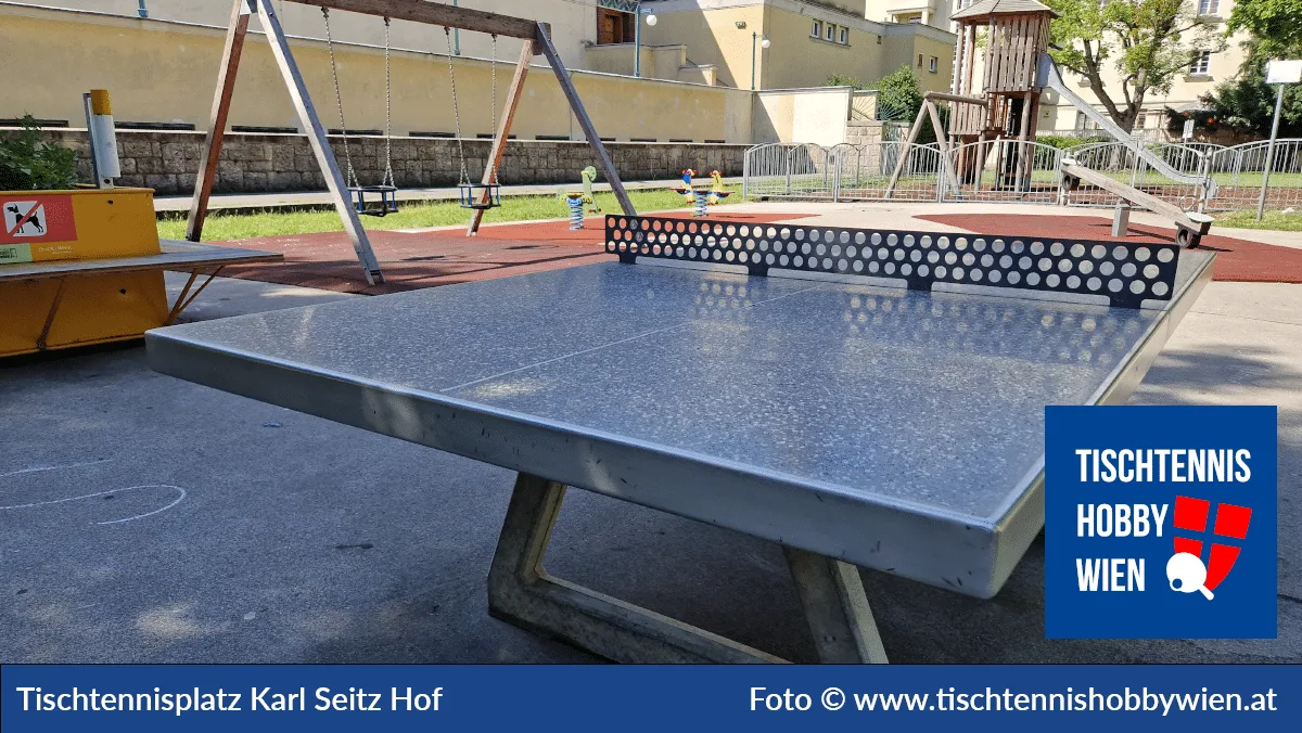 Tischtennistisch Karl-Seitz-Hof, 21. Bezirk, Floridsdorf