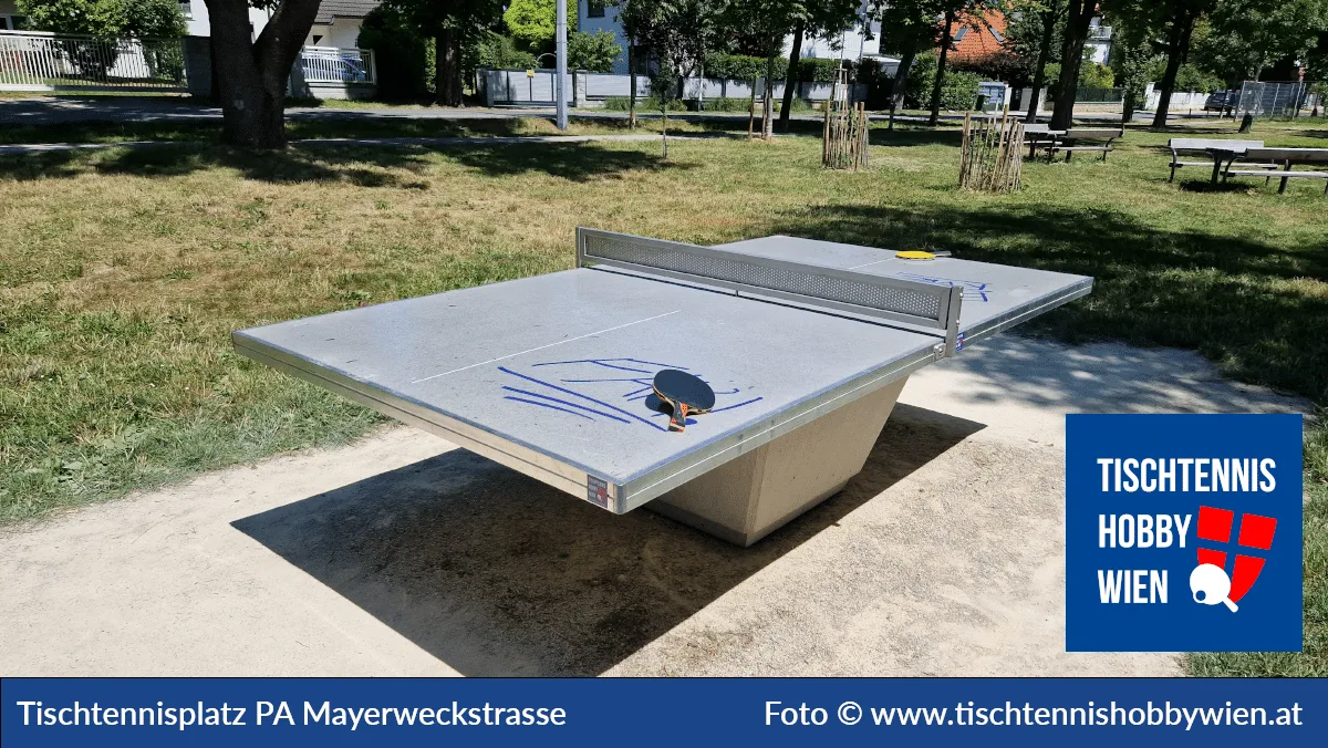 Tischtennistisch PA Mayerweckstrasse, 21. Bezirk, Floridsdorf