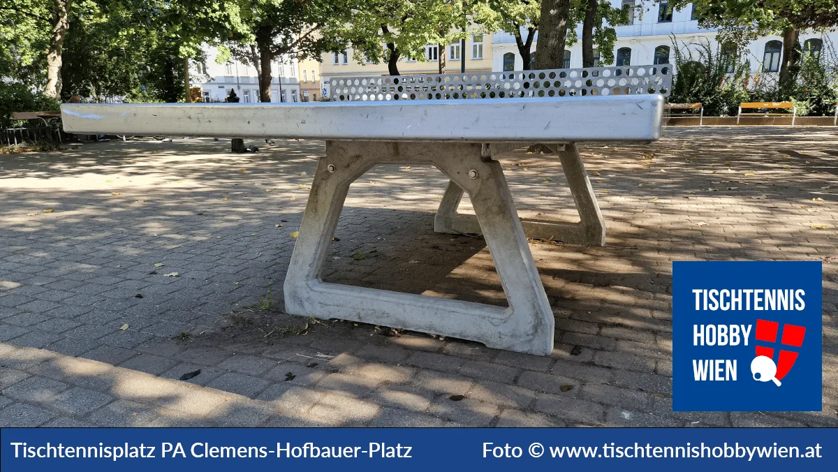 Tischtennistisch PA Clemens-Hofbauer-Platz, 17. Bezirk, Hernals