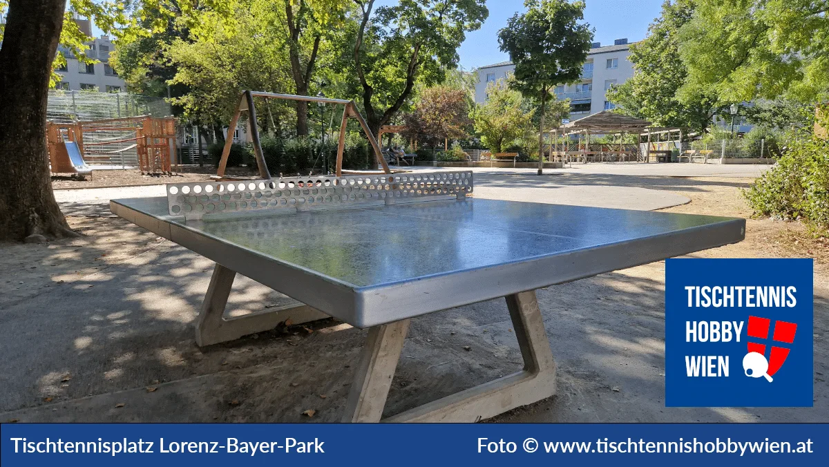 Tischtennistisch Lorenz-Bayer-Park, 17. Bezirk, Hernals