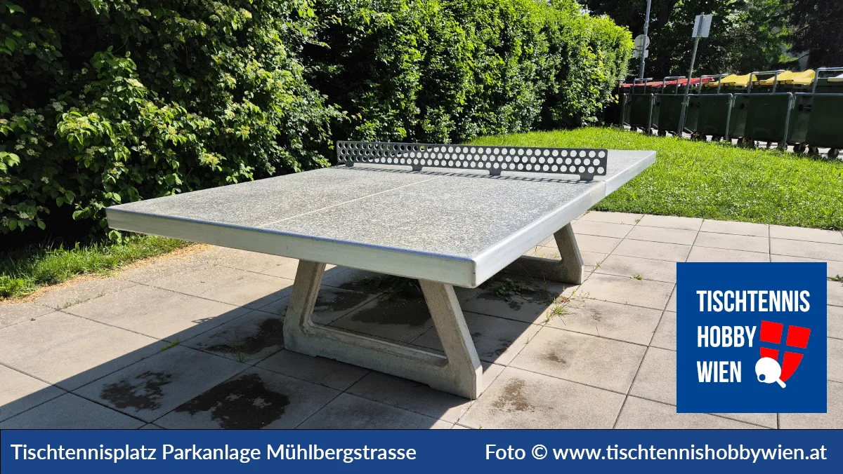 Tischtennistisch PA Mühlbergstrasse, 14. Bezirk, Penzing
