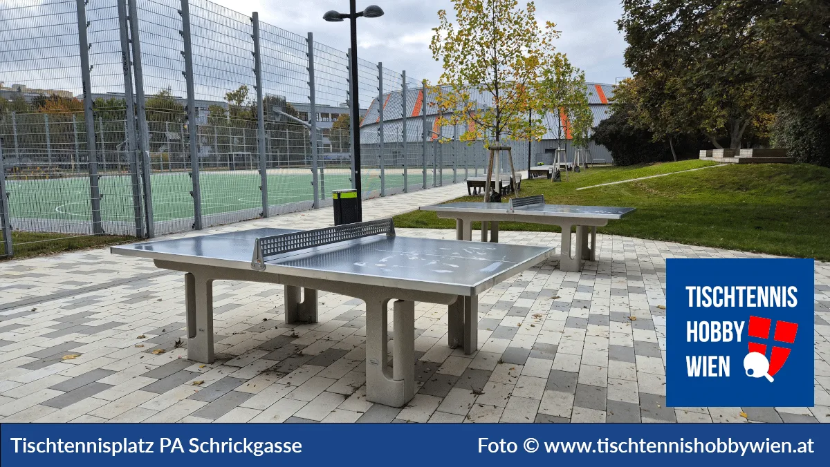 Tischtennistisch PA Schrickgasse, 22. Bezirk, Donaustadt