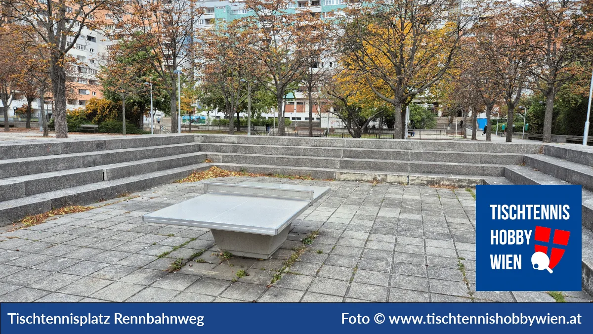 Tischtennistisch Rennbahnweg, 22. Bezirk, Donaustadt