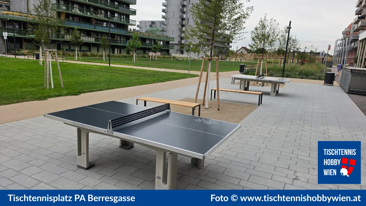 Tischtennistisch PA Berresgasse, 22. Bezirk, Donaustadt