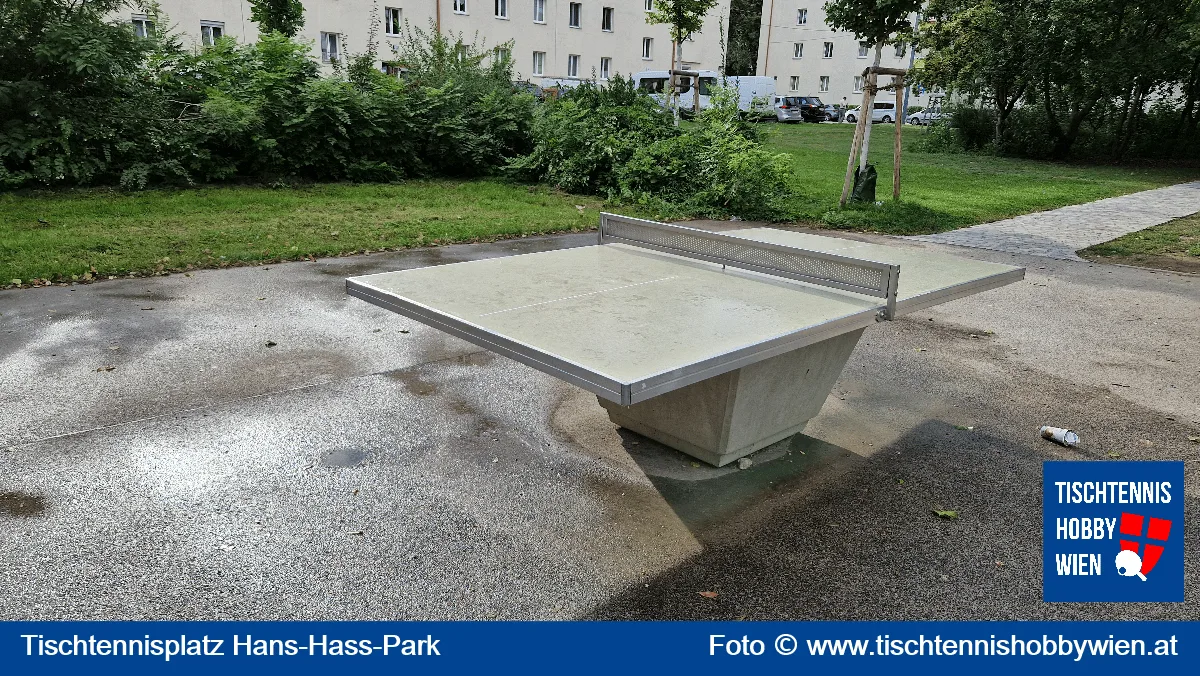 Tischtennistisch Hans-Hass-Park, 22. Bezirk, Donaustadt