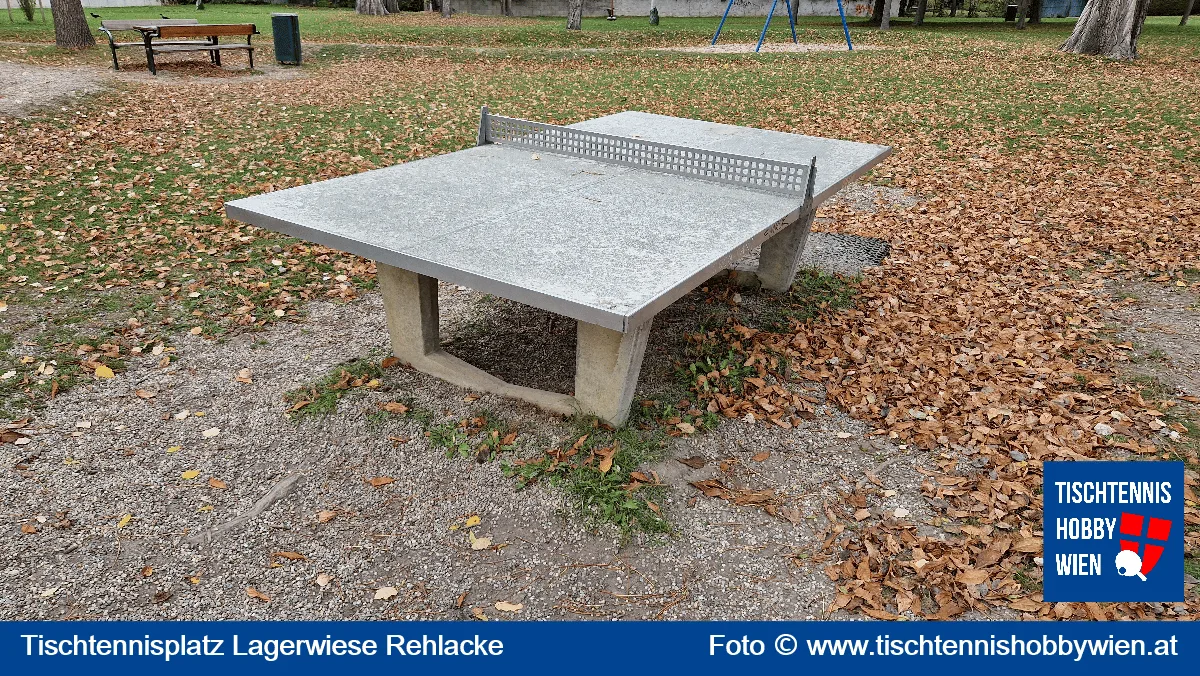 Tischtennistisch Lagerwiese Rehlacke, 22. Bezirk, Donaustadt