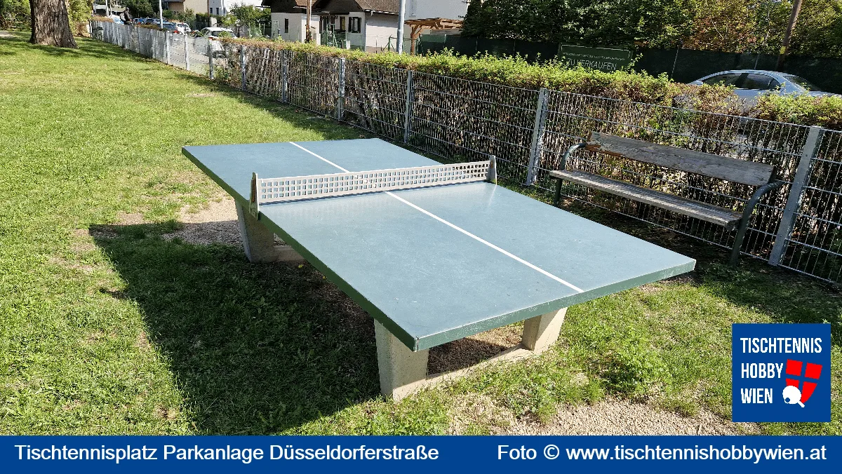 Tischtennistisch Parkanlage Düsseldorferstraße, 22. Bezirk, Donaustadt