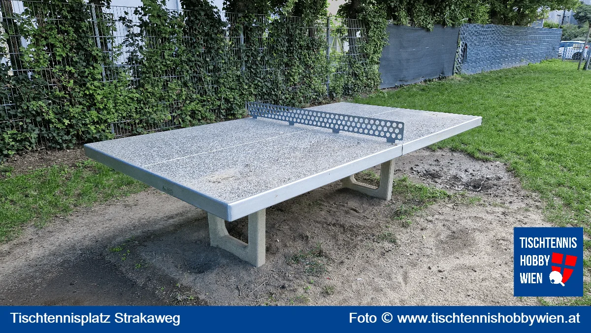 Tischtennistisch Strakaweg, 22. Bezirk, Donaustadt