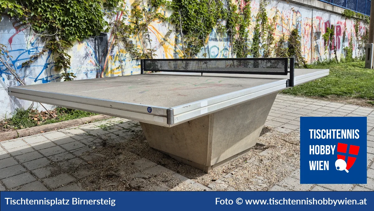 Tischtennistisch Birnersteig, 21. Bezirk, Floridsdorf