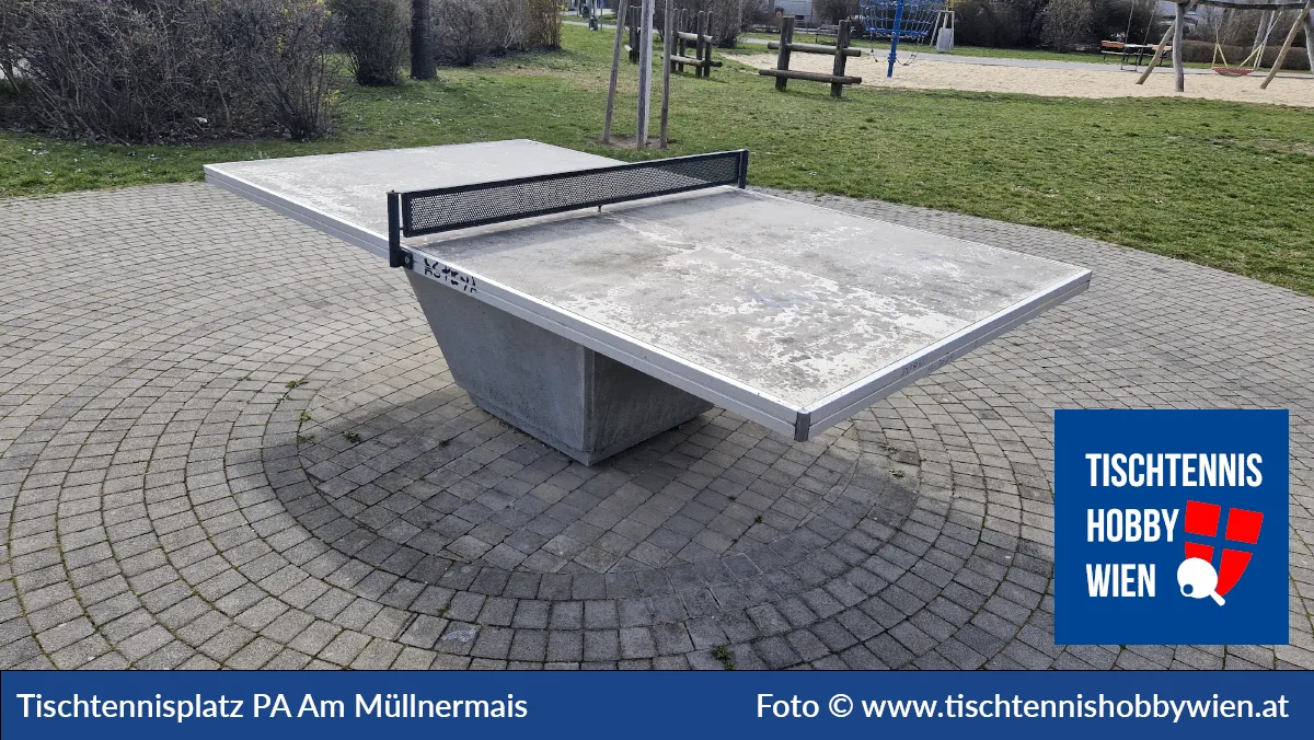 Tischtennistisch Parkanlage Am Müllnermais, 22. Bezirk, Donaustadt