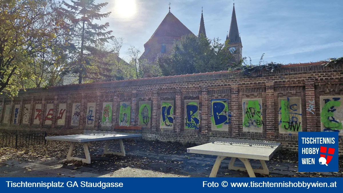 Tischtennistisch GA Staudgasse, 18. Bezirk, Währing