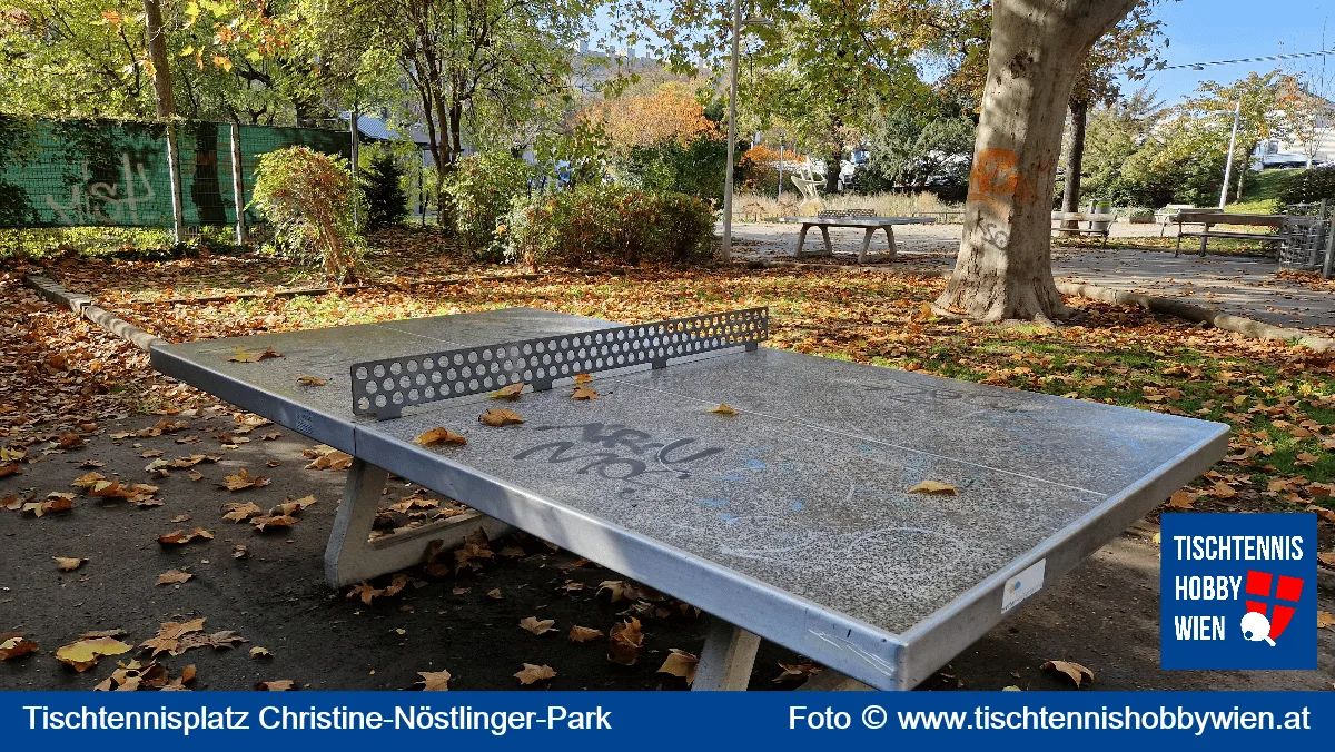 Tischtennistisch Christine-Nöstlinger-Park, 17. Bezirk, Hernals