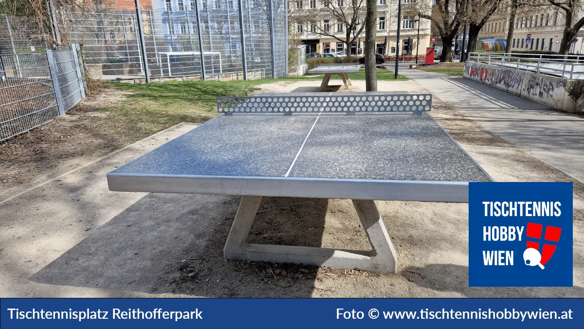 Tischtennistisch Reithofferpark, 15. Bezirk, Rudolfsheim-Fünfhaus