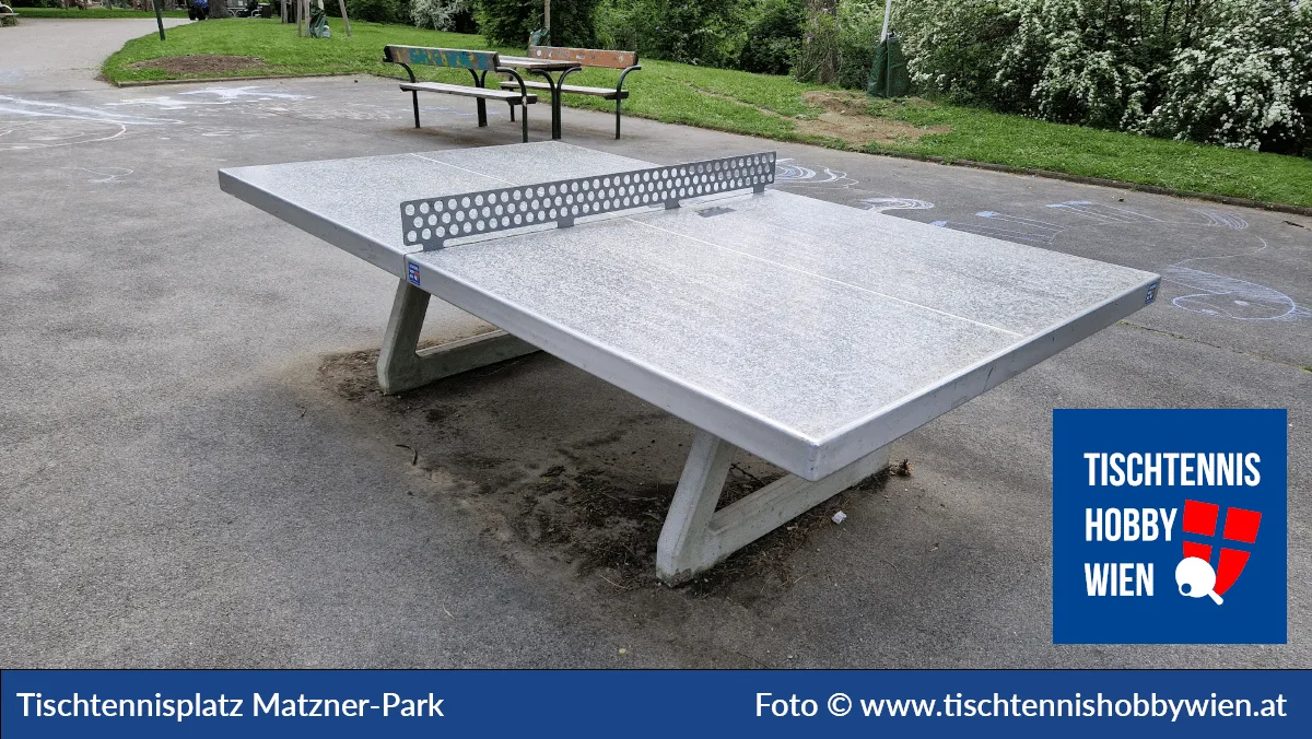 Tischtennistisch Matzner-Park, 14. Bezirk, Penzing