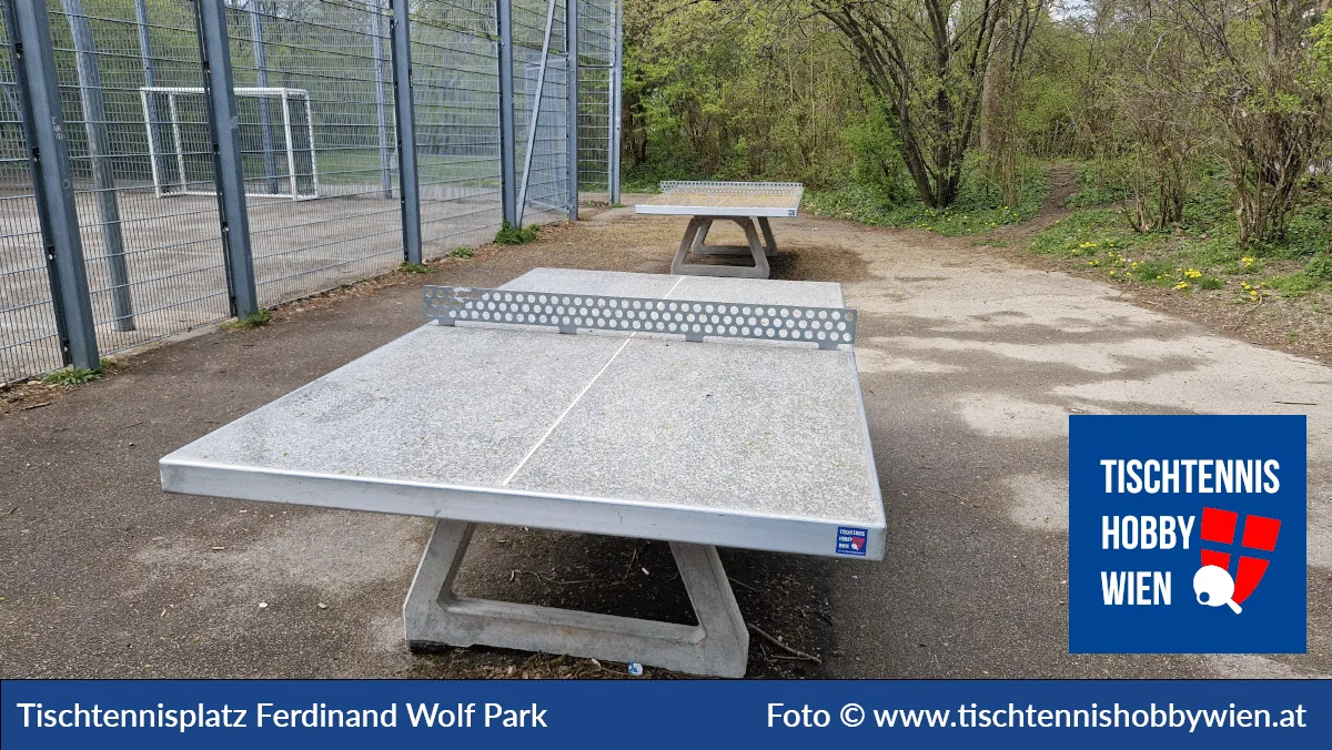 Tischtennistisch Ferdinand-Wolf-Park, 14. Bezirk, Penzing