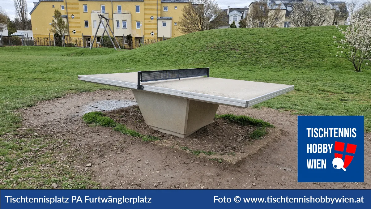 Tischtennistisch Parkanlage Furtwänglerplatz, 13. Bezirk, Hietzing