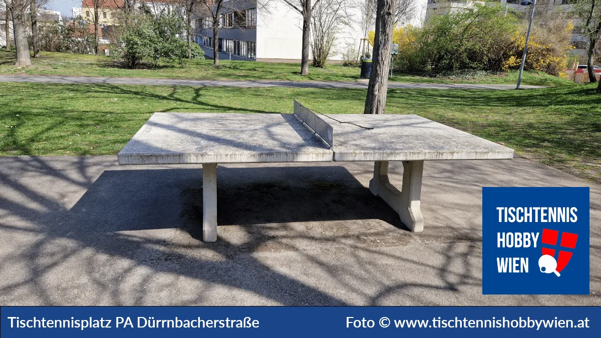 Tischtennistisch Parkanlage Dürrnbacherstraße, 11. Bezirk, Simmering