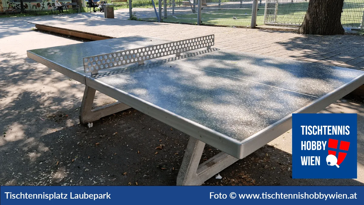 Tischtennistisch Laubepark, 10. Bezirk, Favoriten