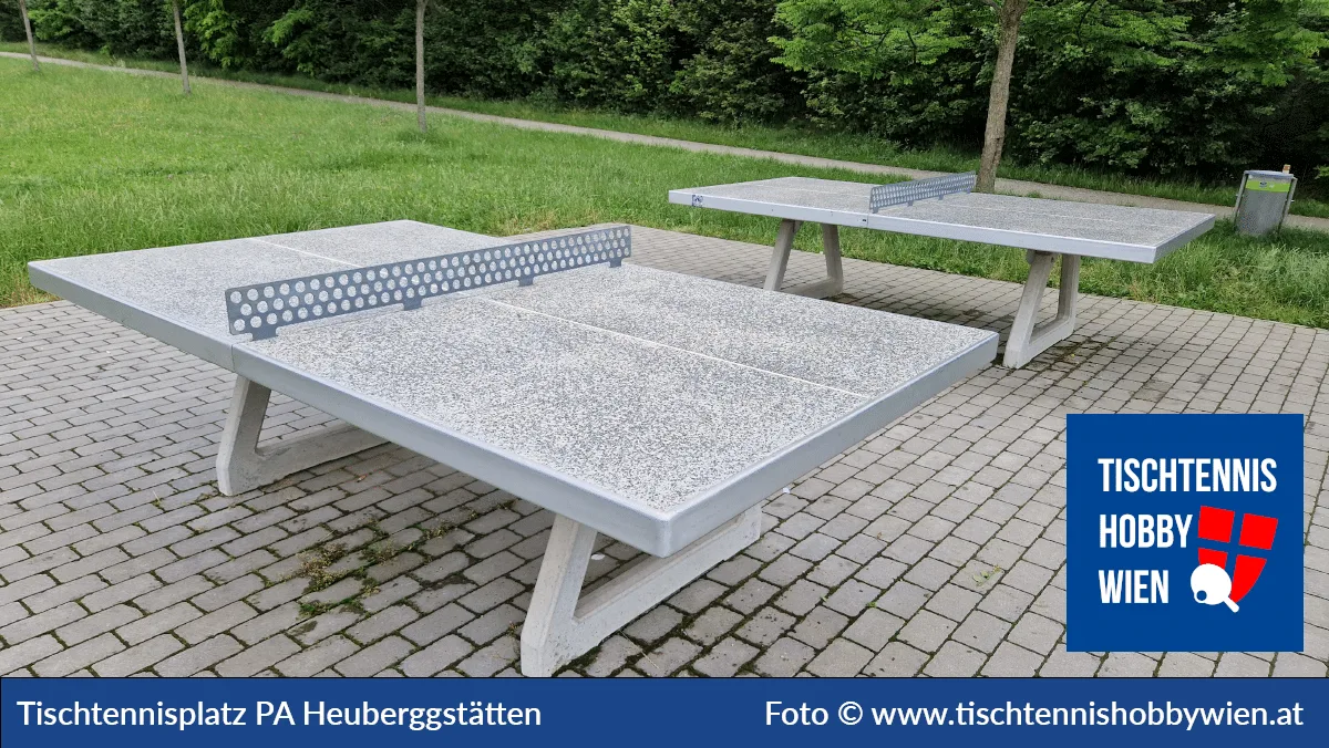 Tischtennistisch Parkanlage Heuberggstätten, 10. Bezirk, Favoriten