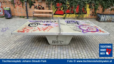 Tischtennistisch Josef-Strauß-Park
