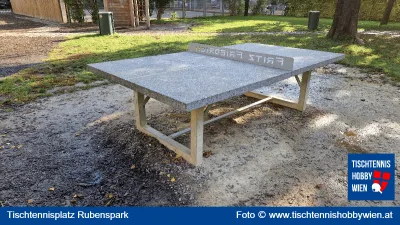 Tischtennistisch Rubenspark