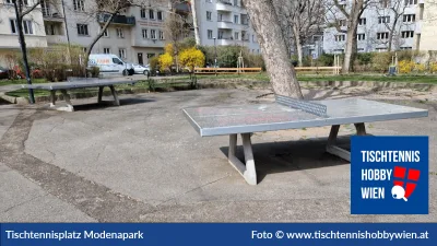 Tischtennistisch Modenapark