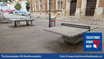 Tischtennistisch Parkanlage Beethovenplatz