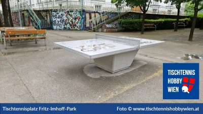Tischtennistisch Fritz-Imhoff-Park