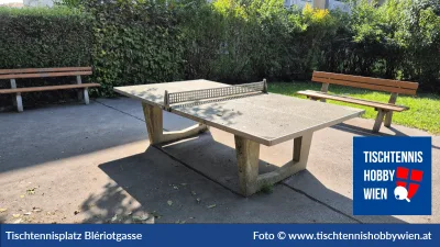Tischtennistisch Blériotgasse