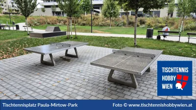 Tischtennistisch Paula-Mirtow-Park