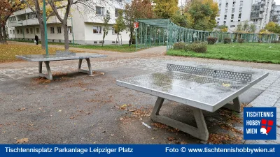 Tischtennistisch Parkanlage Leipziger Platz