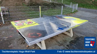 Tischtennistisch Hugo-Wolf-Park