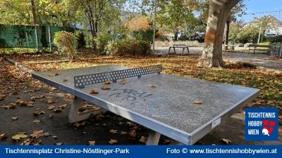 Tischtennistisch Christine-Nöstlinger-Park