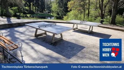 Tischtennistisch Türkenschanzpark
